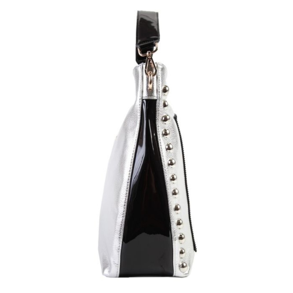 Metallic Pop Art Hobo Handbag - Picture 6 of 7
